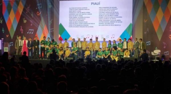 Estudantes piauienses participam de premiação nacional da OBMEP em Florianópolis