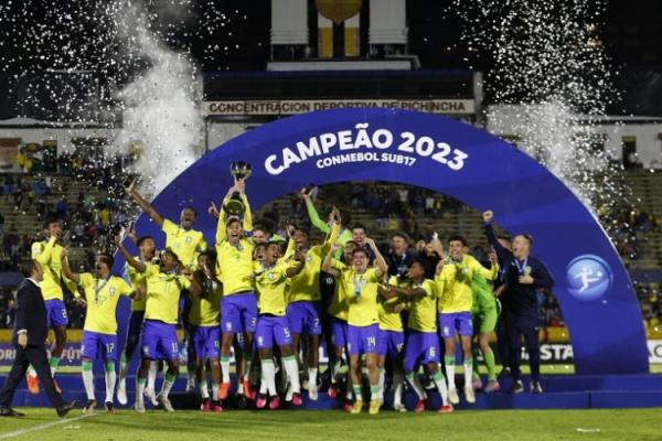 Brasil vence a Argentina e é Campeão do Sul-Americano Sub-17
