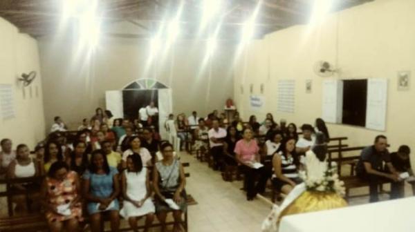 Missa marca encerramento dos festejos de Santa Teresa D&Aacute;vila na Localidade Boqueir&atilde;o.(Imagem:FlorianoNews)
