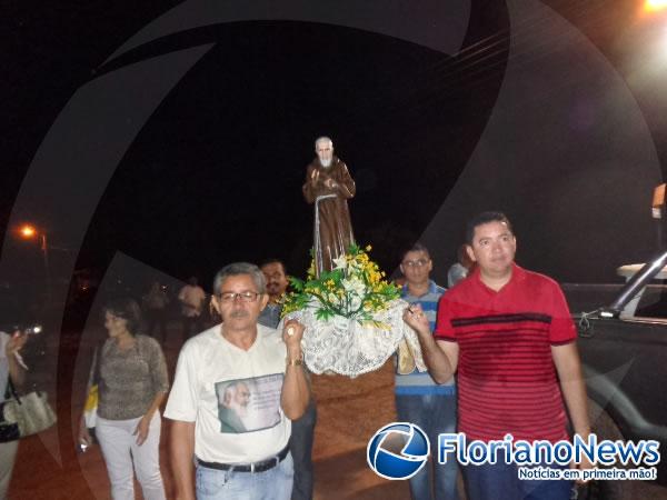 Iniciado os festejos de S&atilde;o Pio de Pietrelcina no bairro Guia.(Imagem:FlorianoNews)
