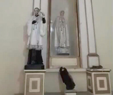 Bandidos invadem Catedral de Nossa Senhora das Dores no Centro de Teresina