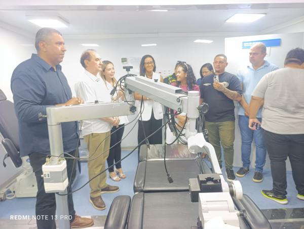  Prefeito Ant&ocirc;nio Reis visita Carreta da Oftalmologia e destaca amplia&ccedil;&atilde;o de atendimentos para Floriano e regi&atilde;o(Imagem:FlorianoNews)