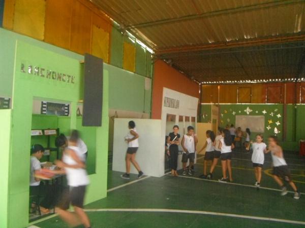 Escola Pequeno Pr&iacute;ncipe realizou projeto de minicidade com estudantes.(Imagem:FlorianoNews)
