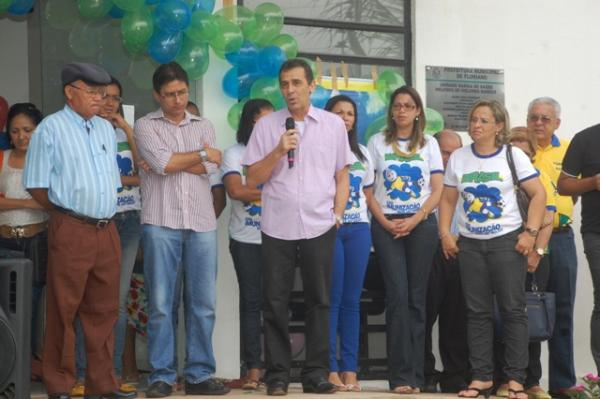 Floriano realiza o dia D da campanha de vacinação contra gripe?.(Imagem:Secom)