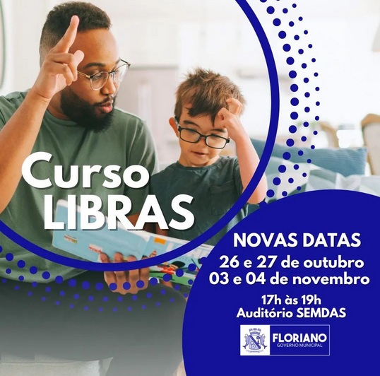 SEMDAS e COMUDE adiam abertura do minicurso de Libras