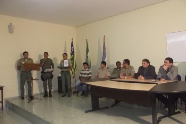 Inaugura&ccedil;&atilde;o do novo pr&eacute;dio das Delegacias de Floriano.(Imagem:FlorianoNews)