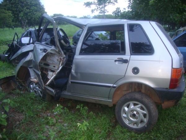 Uma familia inteira saiu gravemente ferida e foi levada pra Teresina(Imagem:reda&ccedil;ao)