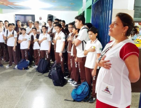 Escola Pequeno Pr&iacute;ncipe desenvolve atividades c&iacute;vicas na Semana da P&aacute;tria(Imagem:EPP)