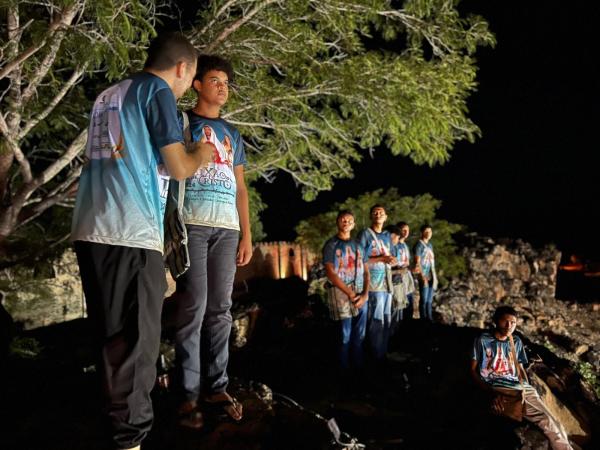  Atores intensificam ensaios no Teatro Cidade Cenogr&aacute;fica para 29&ordf; Paix&atilde;o de Cristo de Floriano(Imagem:Divulga&ccedil;&atilde;o)