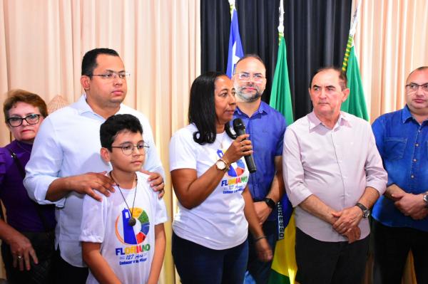 Vereadores de Floriano participam do lançamento do projeto