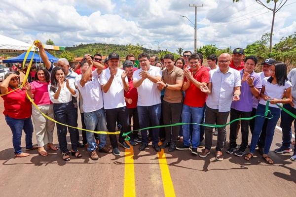 Governador inaugura restauração de rodovia que interliga União, Miguel Alves, Porto e Campo Largo
