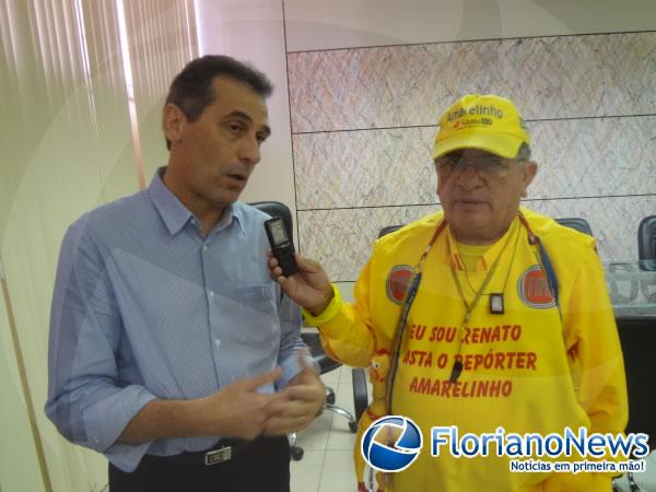 Prefeito Gilberto J&uacute;nior (Imagem:FlorianoNews)