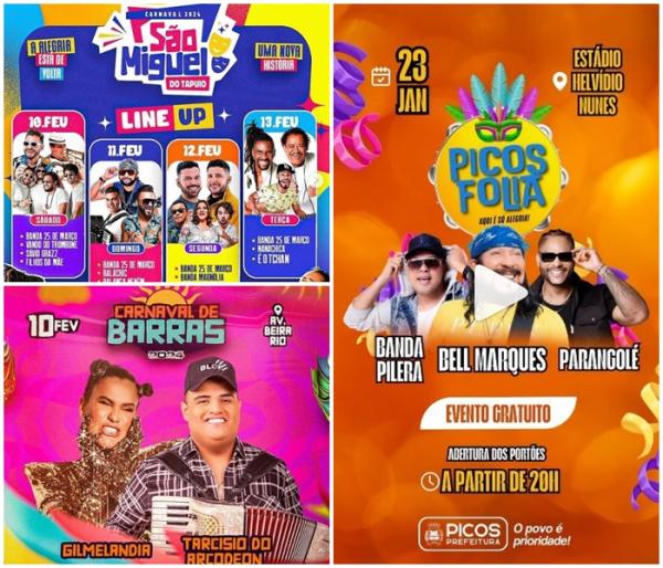 Vai curtir o carnaval no Piau&iacute;? veja op&ccedil;&otilde;es de festas, corsos e pr&eacute;vias(Imagem:Reprodu&ccedil;&atilde;o)