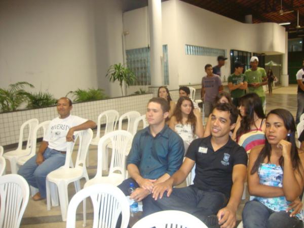 Lan&ccedil;amento do Selo da Escola. (Imagem:FlorianoNews)