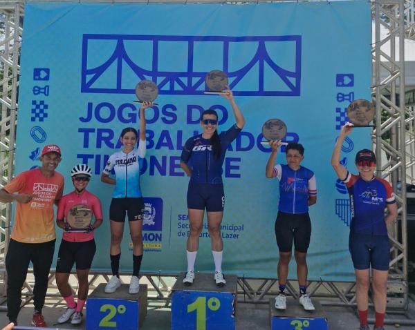 Ciclista piauiense Ana Mell conquista prata na categoria elite em prova tradicional no Maranhão