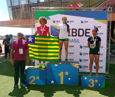 Velocista piauiense garante vaga na Gymnasiade e vai correr no Marrocos