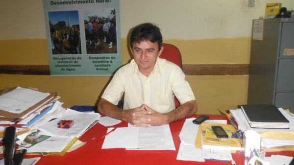 Edvaldo Ara&uacute;jo, Secret&aacute;rio de Desenvolvimento Rural e Abastecimento.(Imagem:FlorianoNews)