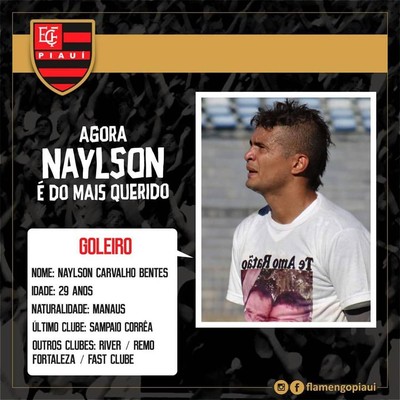 Fla-PI anuncia goleiro Naylson, quarto ex-riverino que assina com o Leão
