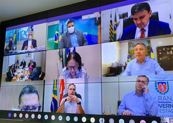 Covid: Ministro e governadores tra&ccedil;am estrat&eacute;gia para vacinar 1 milh&atilde;o de pessoas por dia(Imagem:Reprodu&ccedil;&atilde;o)