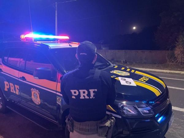 PRF cumpre mandado de prisão durante fiscalização na BR 230, em Barão de Grajaú