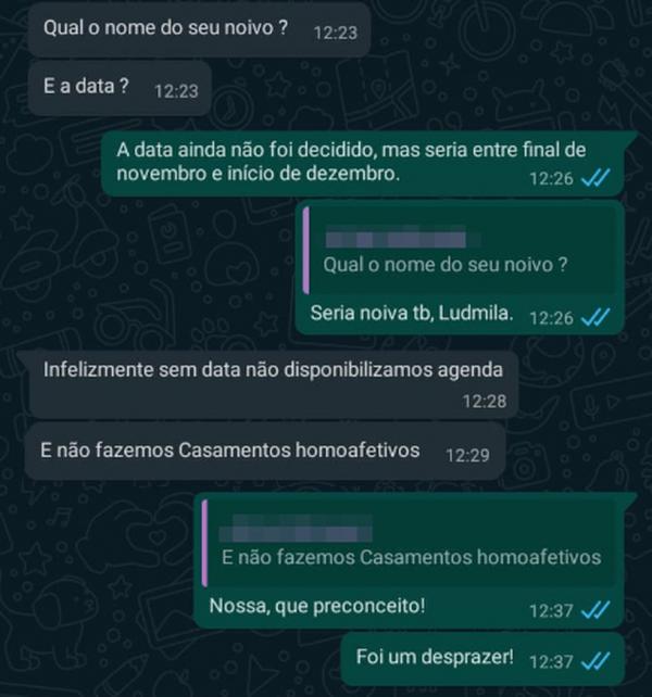 Empresa se recusa a registrar casamento entre lésbicas no PI; em apoio, casal ganhou ensaios, buffet