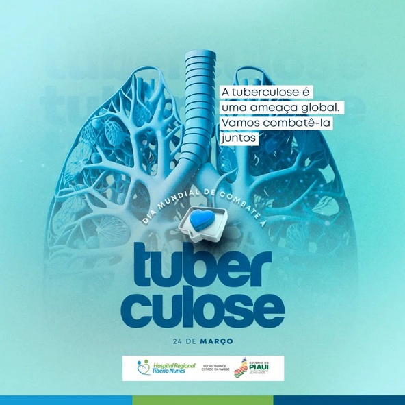 Hospital Tibério Nunes alerta sobre a importância do combate à tuberculose