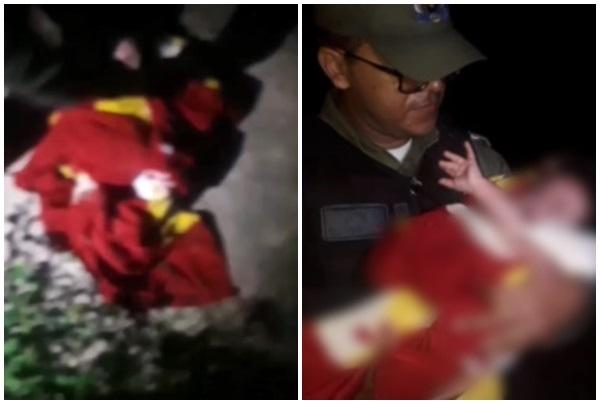 Mãe sofre tentativa de homicídio e bebê é encontrado sozinho em terreno baldio