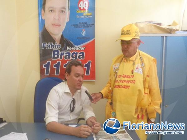 Vereador F&aacute;bio Braga (Imagem:FlorianoNews)
