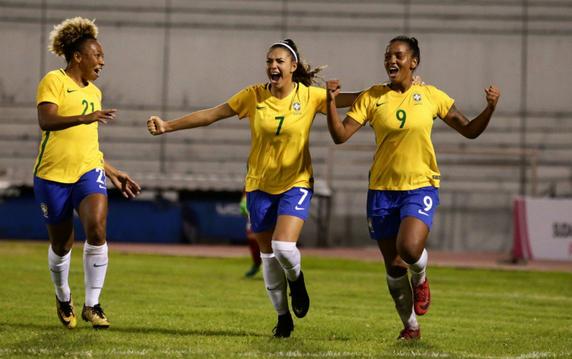 Seleção feminina goleia Bolívia por 5 a 0 no Sul-Americano Sub-20