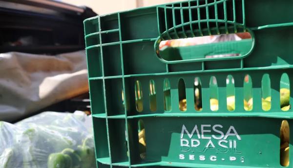  Institui&ccedil;&otilde;es sociais podem procurar o Mesa Brasil para se cadastrarem.(Imagem:Lucas Marreiros/g1 )