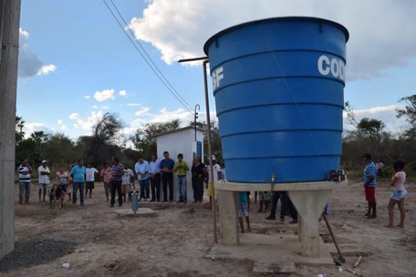 Comunidade Malhada Vermelha &eacute; contemplada com Sistema de Distribui&ccedil;&atilde;o de &Aacute;gua.(Imagem:Waldemir Miranda)