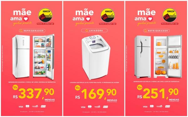 Armazém Paraíba oferece descontos especiais em presentes para o Dia das Mães