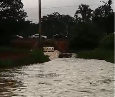Dnit monitora trecho da BR-343 que rompeu no ano passado
