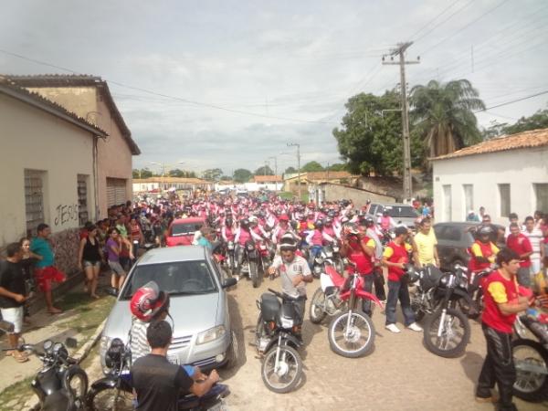 Realizado em Bar&atilde;o de Graja&uacute; o I Rally das Charmosas. (Imagem:FlorianoNews)