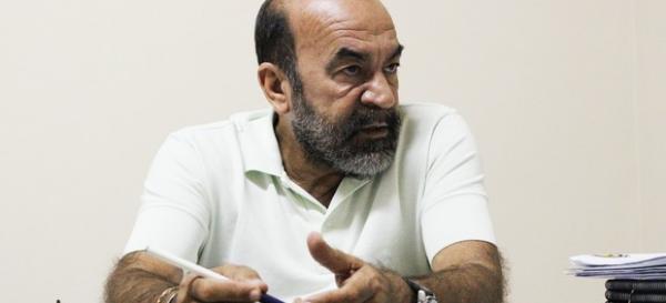 Cesarino Oliveira explica sobre o pagamento ao Parnahyba.(Imagem:l&aacute;vio Meireles/GLOBOESPORTE.COM)