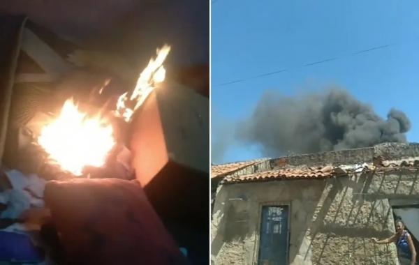 MP-PI solicita internação provisória de filha suspeita de agredir a mãe e incendiar casa em Picos