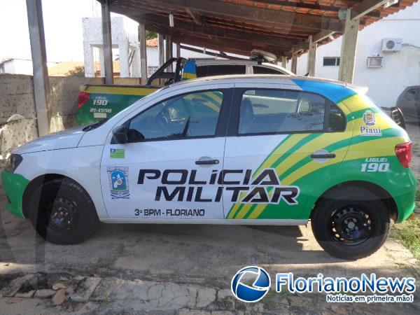 Pol&iacute;cia Militar de Floriano recebe nova viatura.(Imagem:FlorianoNews)