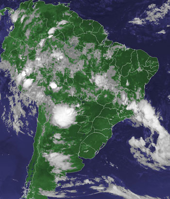Fim do ano terá chuva e tempo nublado no país