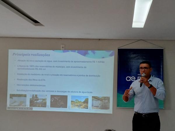 Águas do Piauí anuncia investimentos e parada programada no sistema de abastecimento de Floriano