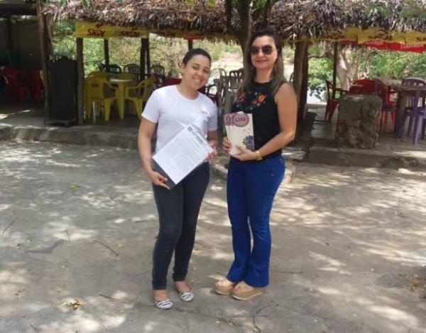 Secretaria de Meio Ambiente realiza blitz educativa nas margens do rio Parna&iacute;ba.(Imagem:SECOM)