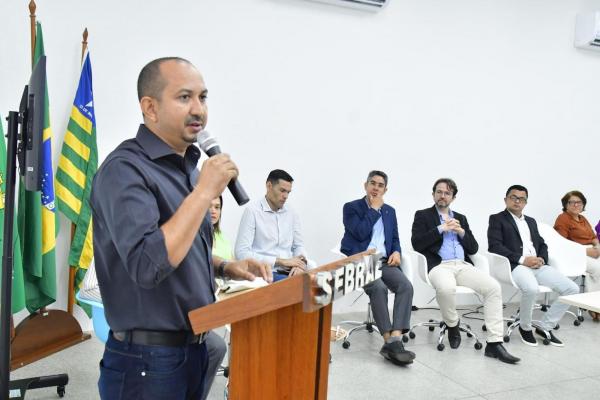 Marcony Alisson, presidente da C&acirc;mara Municipal de Floriano.(Imagem:CMF)