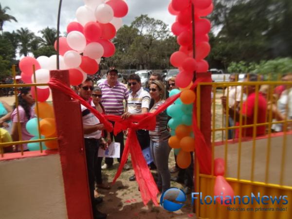 Prefeitura de Barão de Grajaú realizou inauguração de escola na zona rural