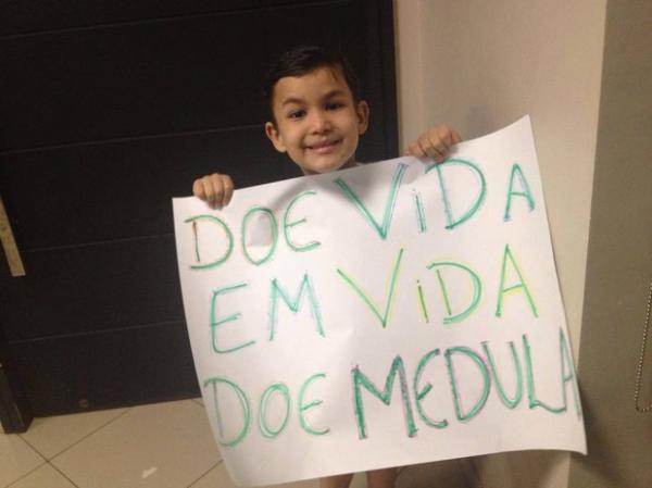 Caio Rodrigues tem leucemia e precisa de transplante de medula &oacute;ssea.(Imagem:Arquivo pessoal)