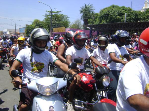 Motoqueiros na Independ&ecirc;ncia(Imagem:Cida Santana)