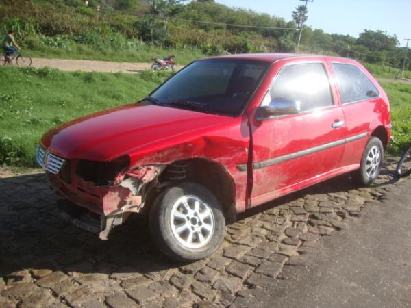 Gol envolvido no acidente(Imagem:reda&ccedil;&atilde;o)