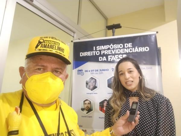 Alice Belli, advogada, assessora jur&iacute;dica e especialista em Direito Previdenci&aacute;rio e professora.(Imagem:FlorianoNews)
