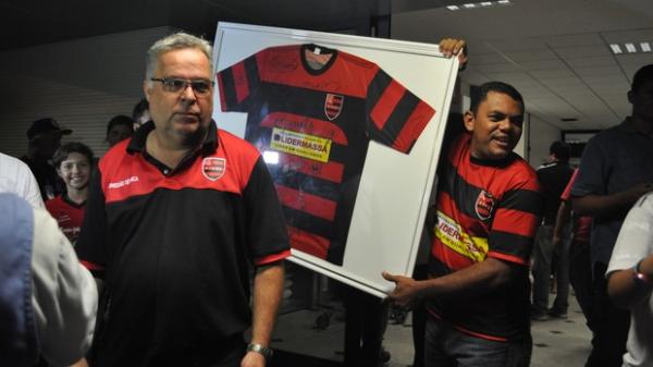 Josu&eacute; Teixeira frisa import&acirc;ncia do cl&aacute;ssico contra o River-PI.(Imagem:Renan Morais/GLOBOESPORTE.COM)