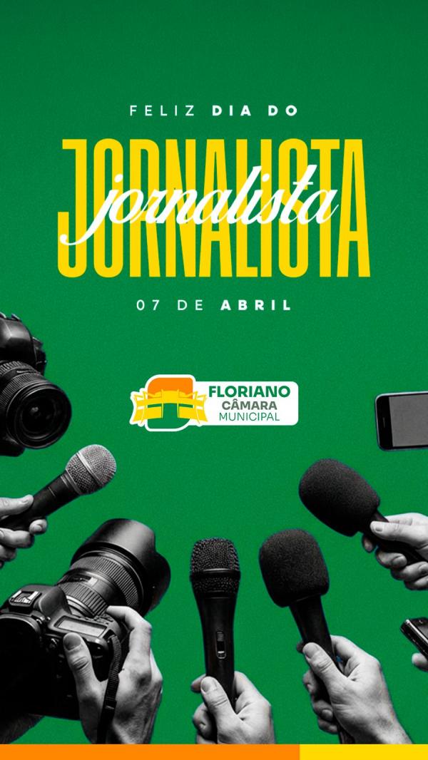 Câmara Municipal de Floriano presta homenagem aos jornalistas pelo seu dia