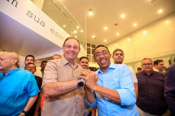 Joel anuncia Jeová Alencar como pré-candidato a vice e Ciro fala em reforço na chapa de oposição(Imagem:Ascom)