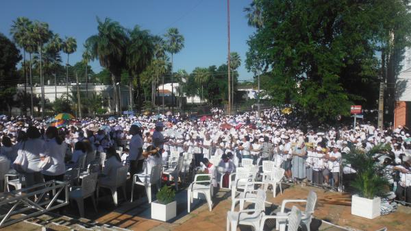 Realizada em Teresina a 18&ordf; Caminhada da Fraternidade.(Imagem:FlorianoNews)
